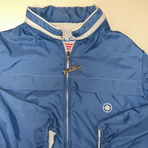 Vintage Weather Tamer Jacket Womens 42/22W White Hooded